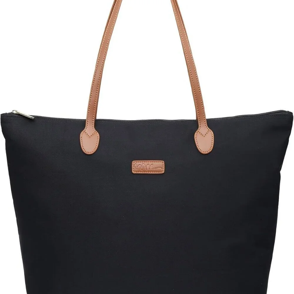 Water Resistant Nylon Tote Bag Womens Large Handbag Casual Work